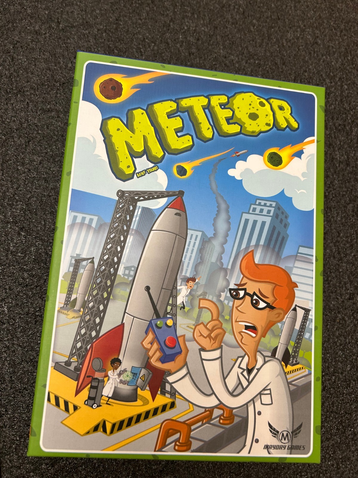 RARE METEOR – Board Game – SIGNED, Mike Young LIMITED EDITION 234/250 Mayday
