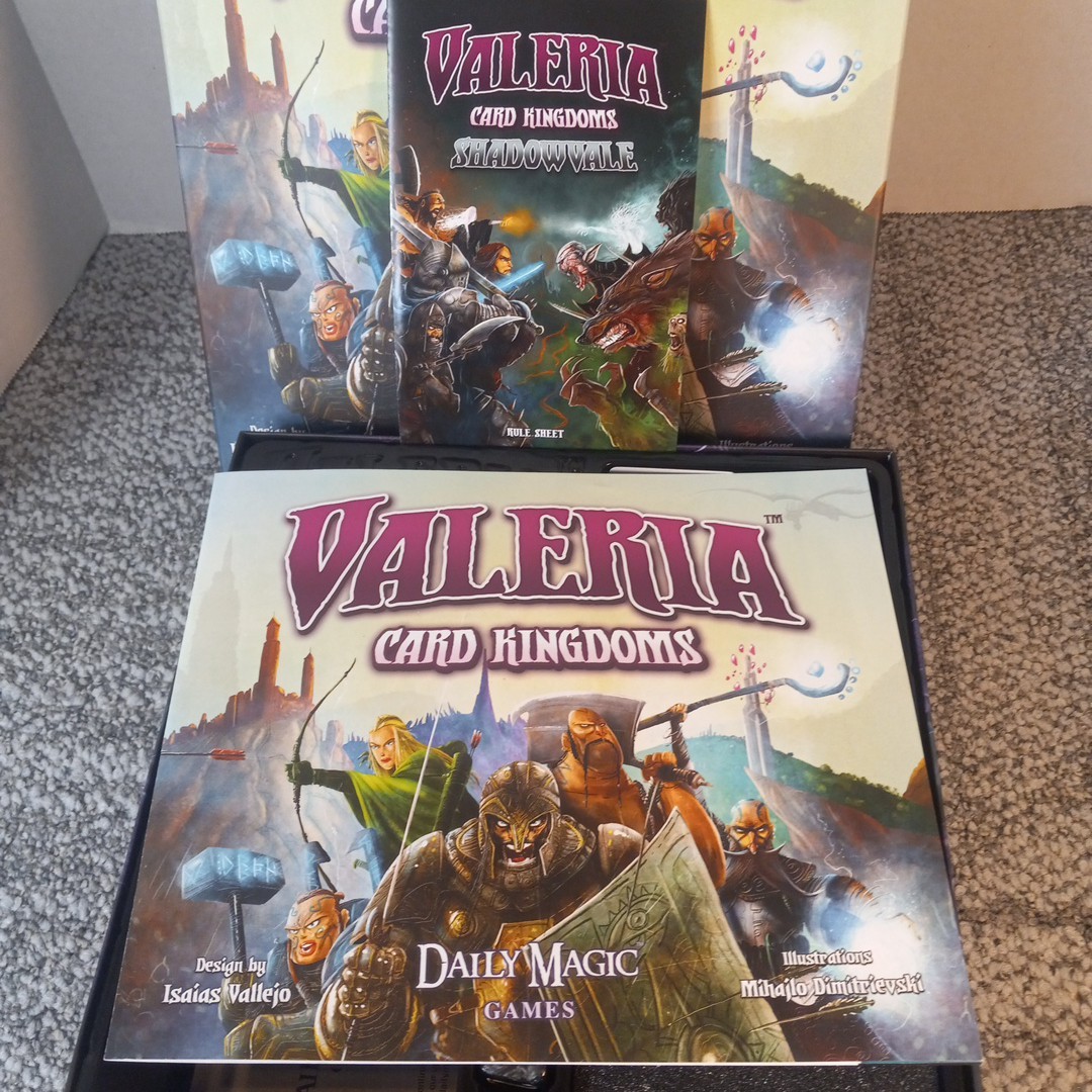 Valeria Card Kingdoms (Board Game, 2015) Daily Magic Isaias Vallejo Complete