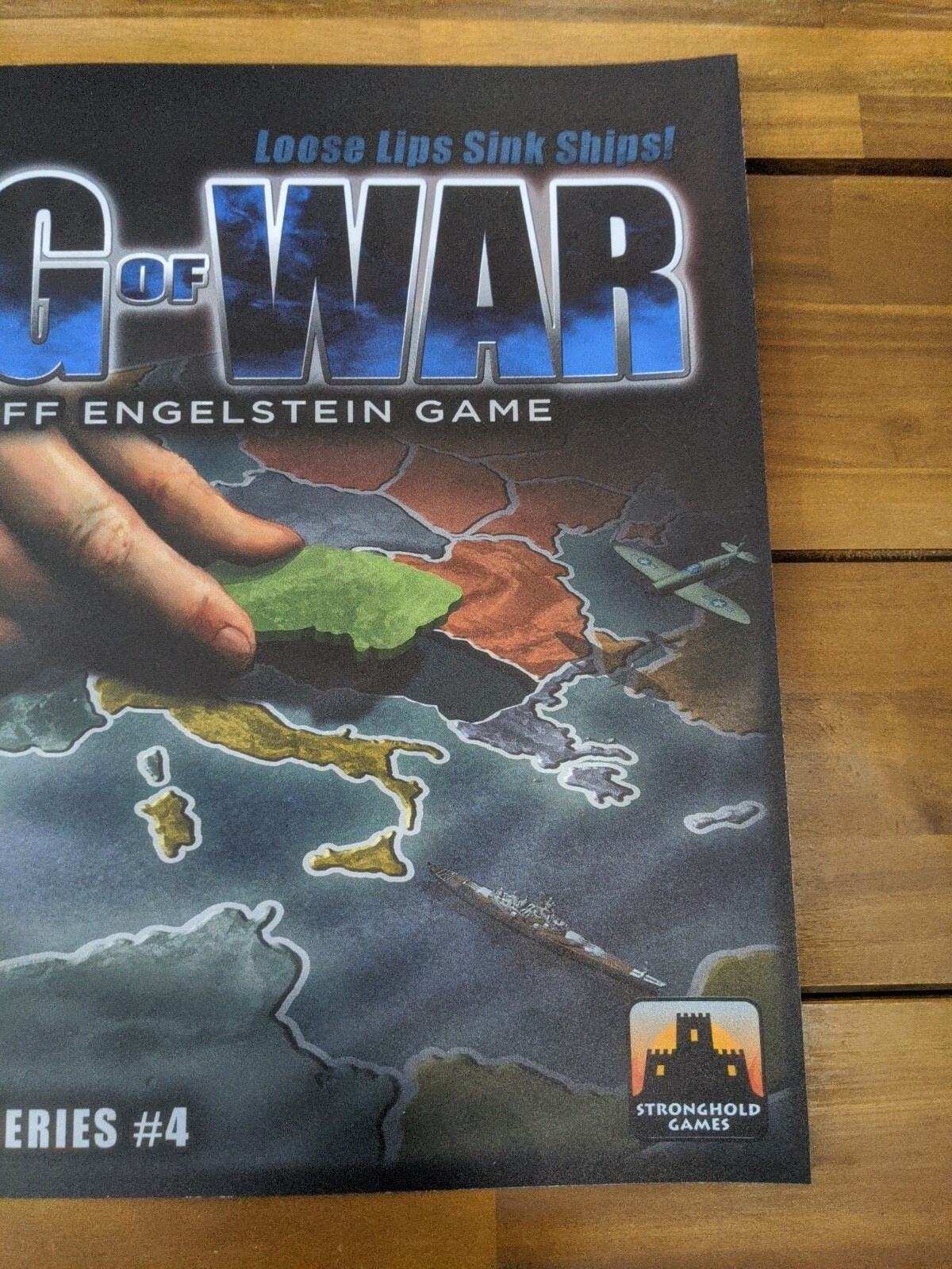 The Fog Of War Stronghold Games Board Game Promotional Plastic Poster 16″ X 16″