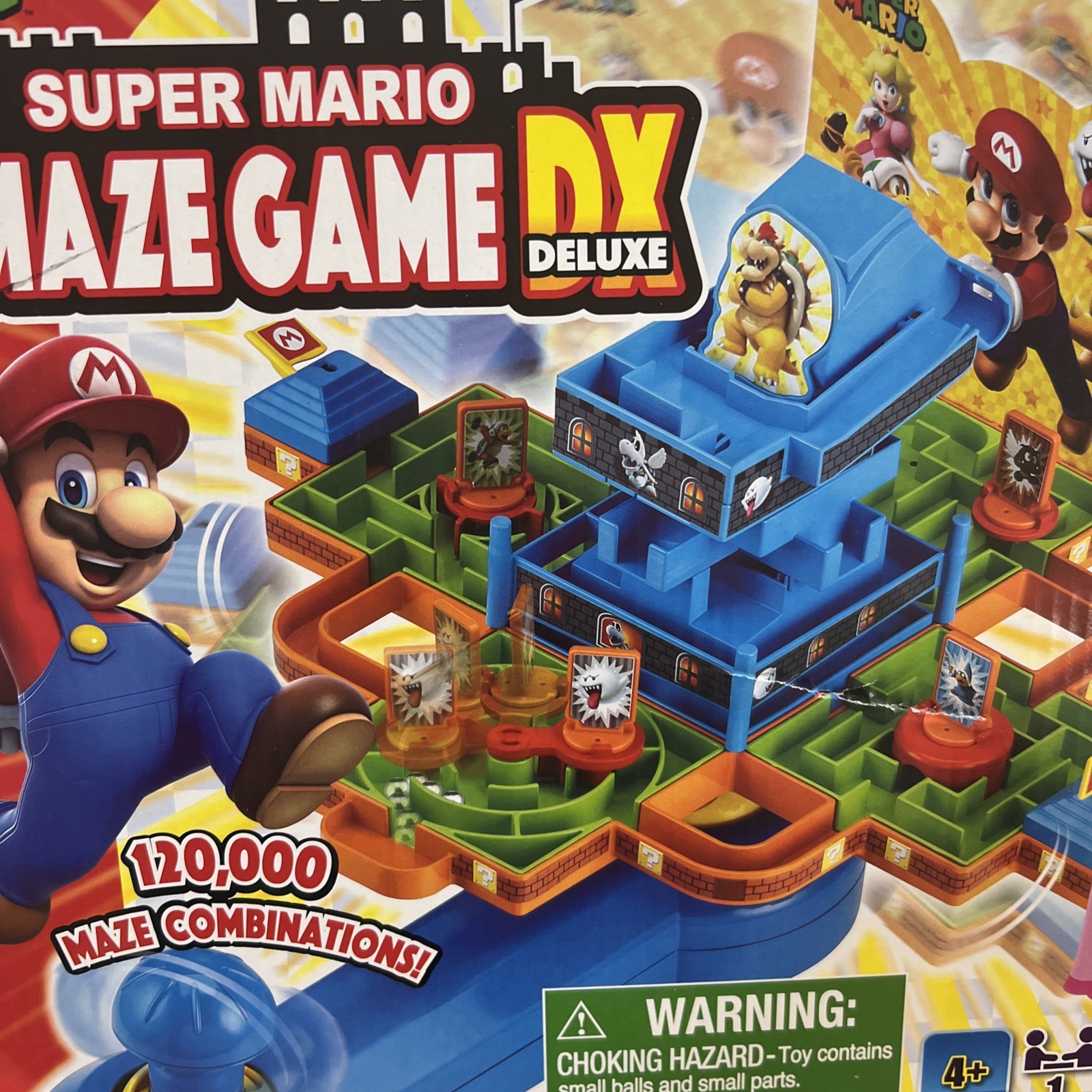 Epoch Games Super Mario Adventure DX Tabletop Skill and Action Game.