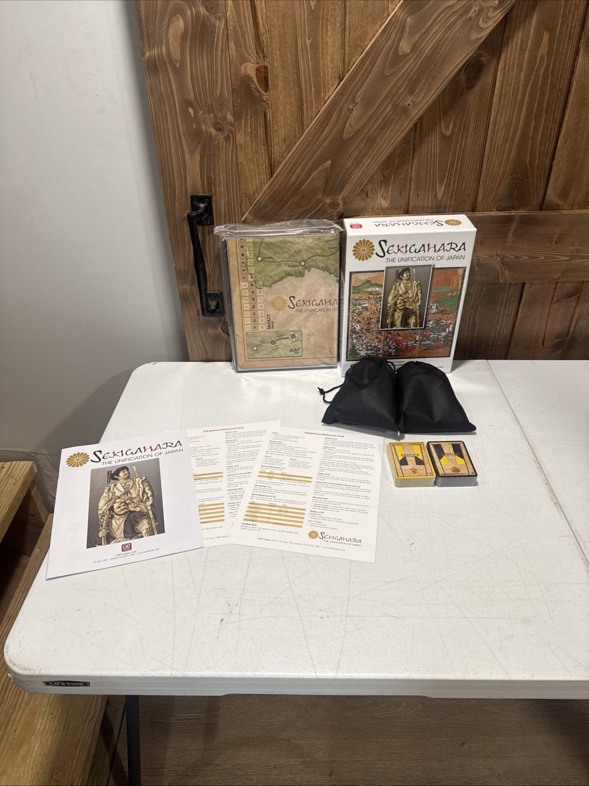 Sekigahara: The Unification of Japan, GMT Games 4th Print 100% Complete