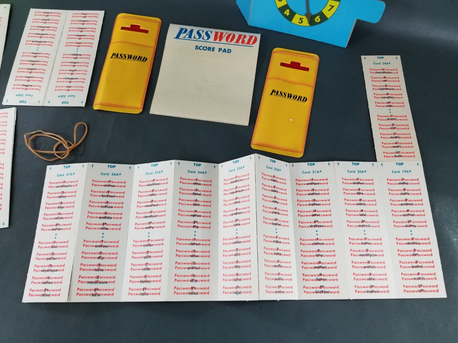 VTG Milton Bradley Password Game Volume 10 Complete 1970 EUC!