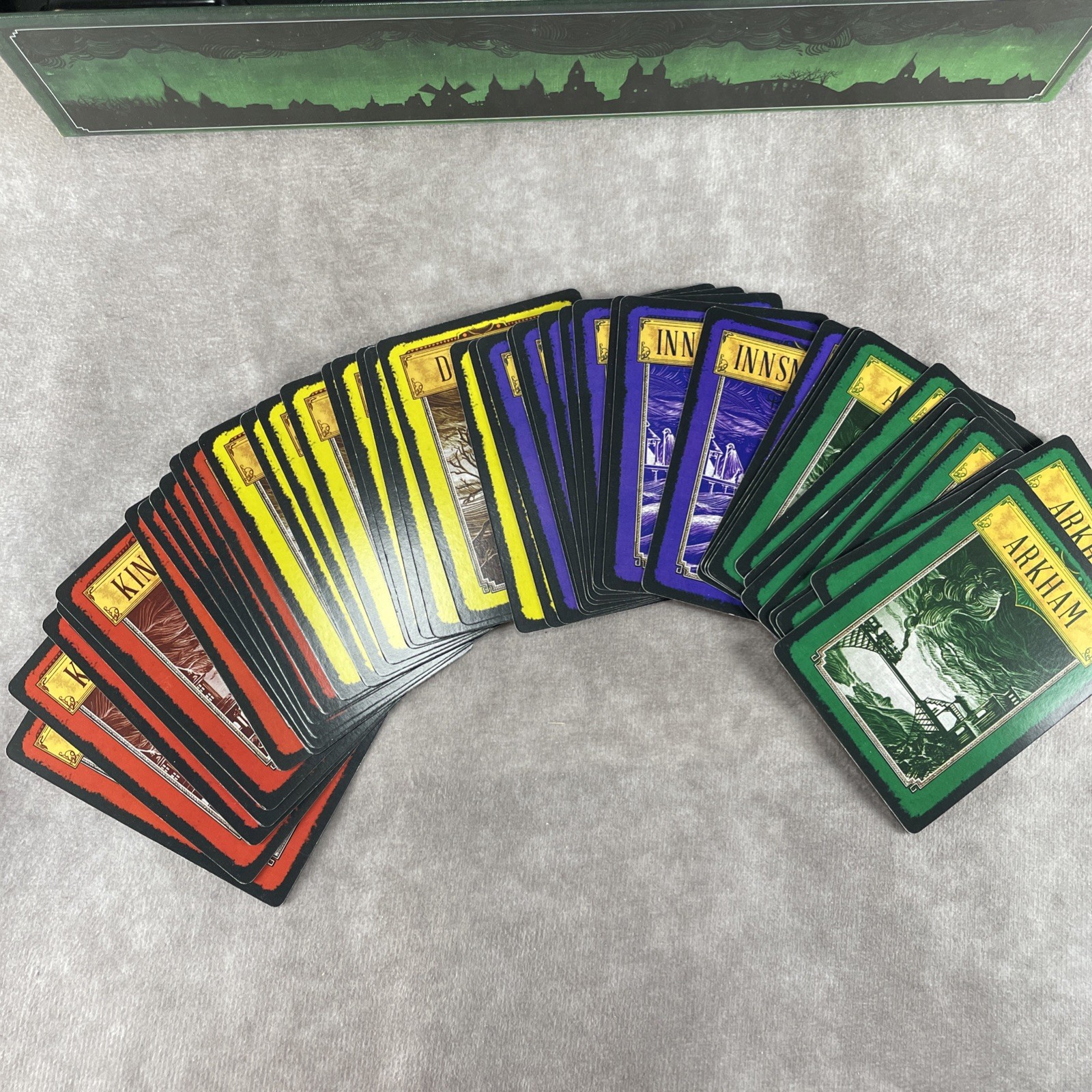 Pandemic Reign Of Cthulhu Z-Man Games Board Game – 100% Complete