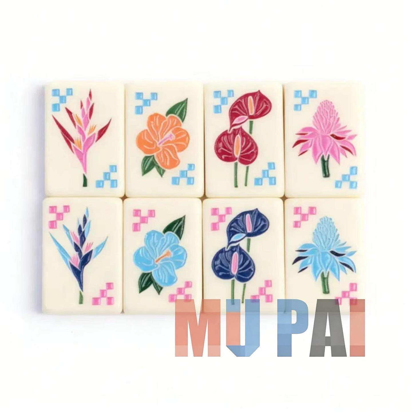 American Mahjong Game Set, 160 tiles Tropical style Mah Jong Tiles Fast ship