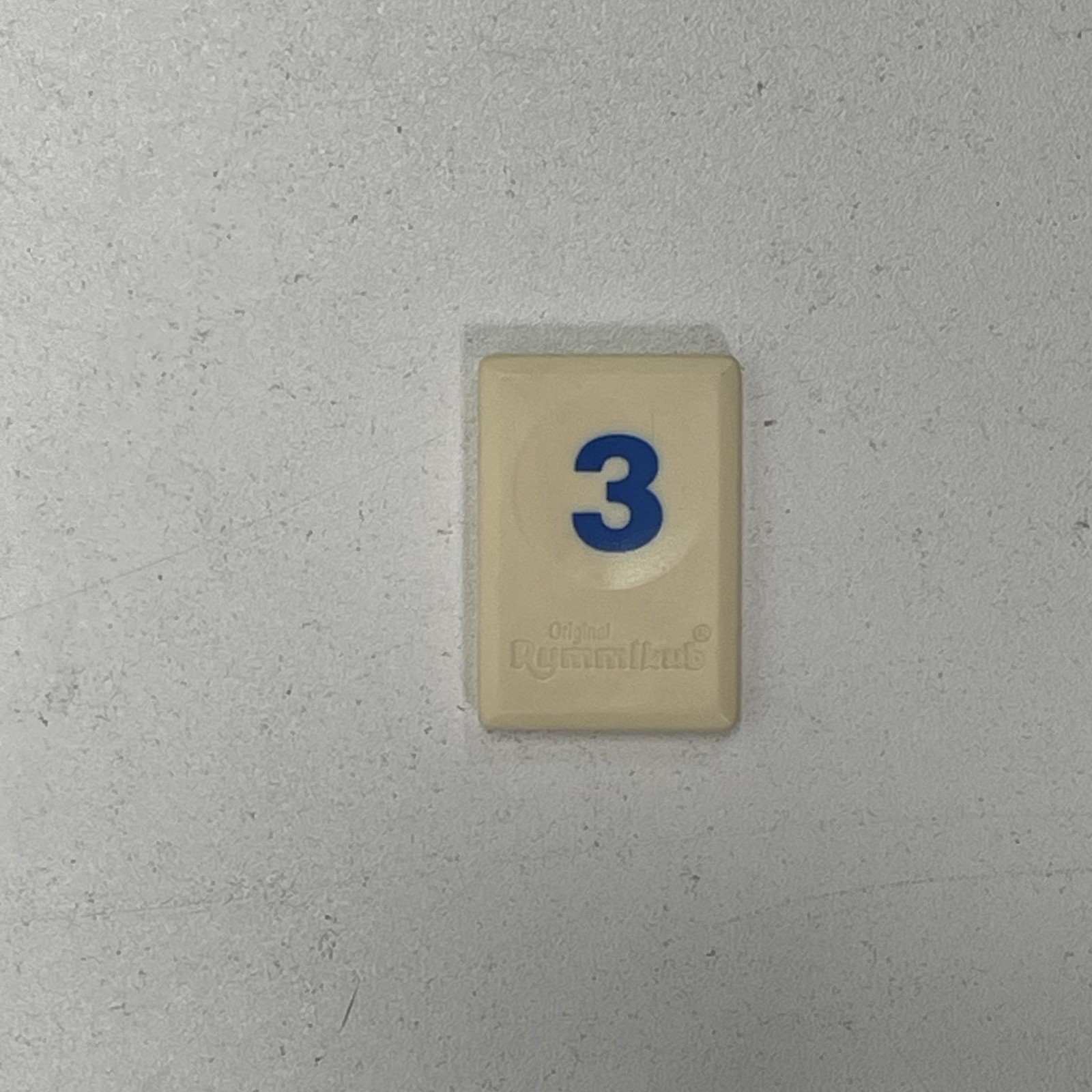 Rummikub Replacement Tiles Blue 3 Pressman 1997 Game Parts