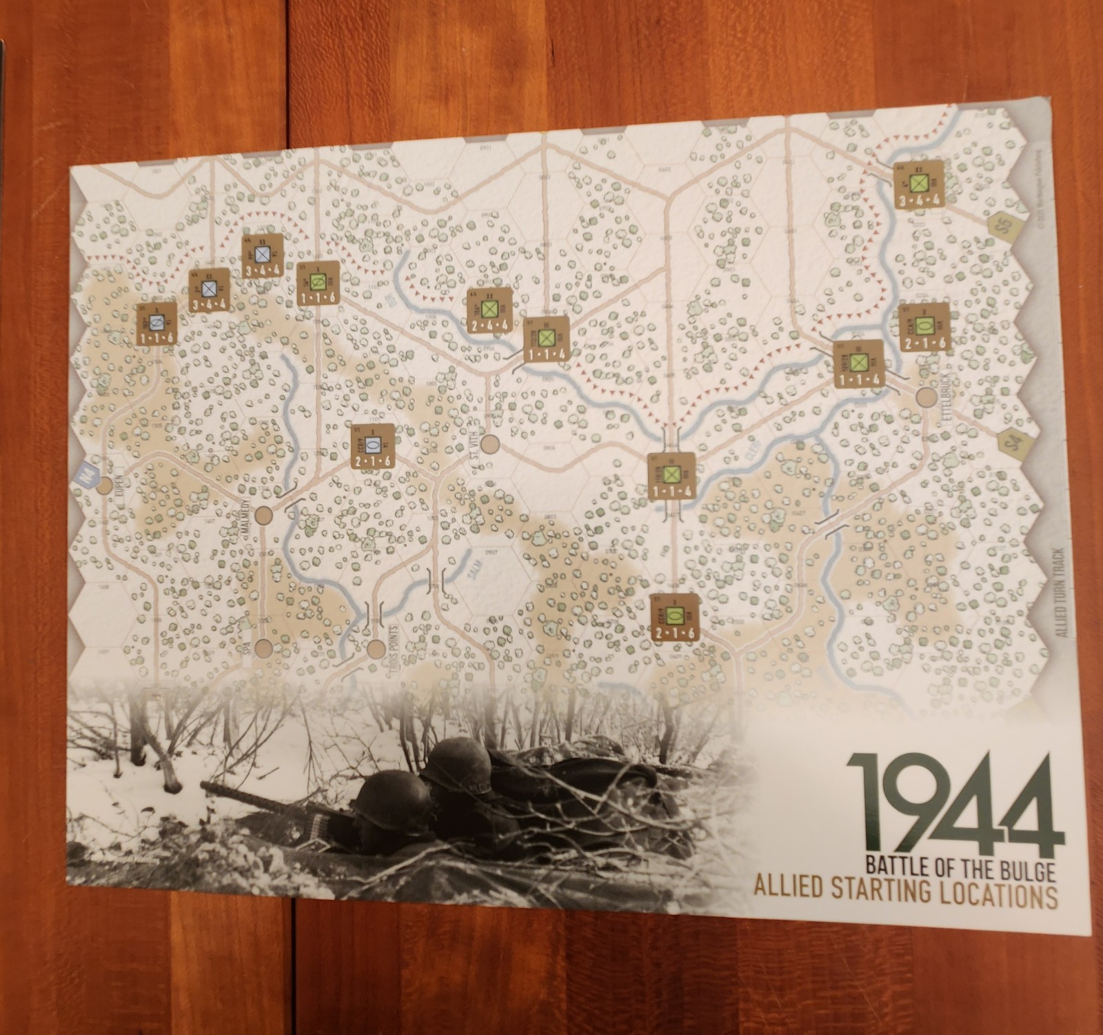1944 Battle Of The Bulge by Worthington