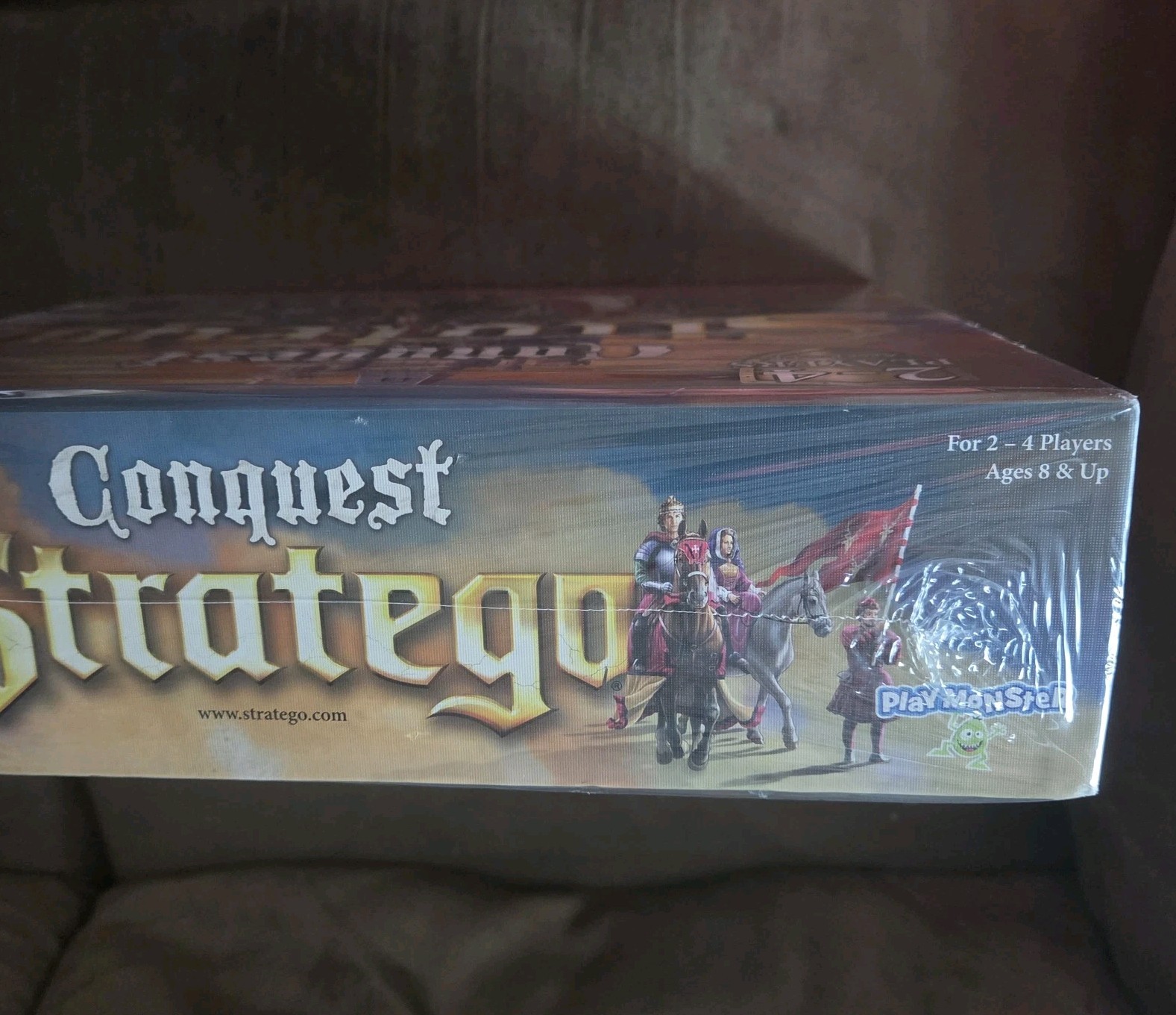 New Stratego Conquest Board Game Playmonster Castles King War 100% Sealed 2016