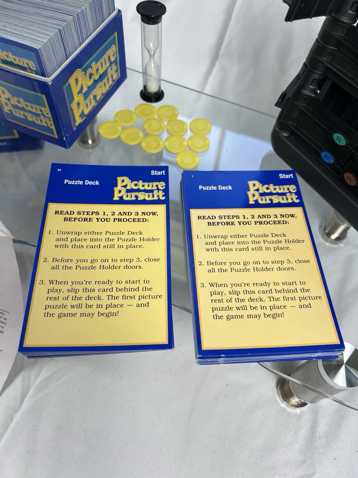 Picture Pursuit Board Game 1994 Parker Brothers Complete Vintage Trivia Puzzle