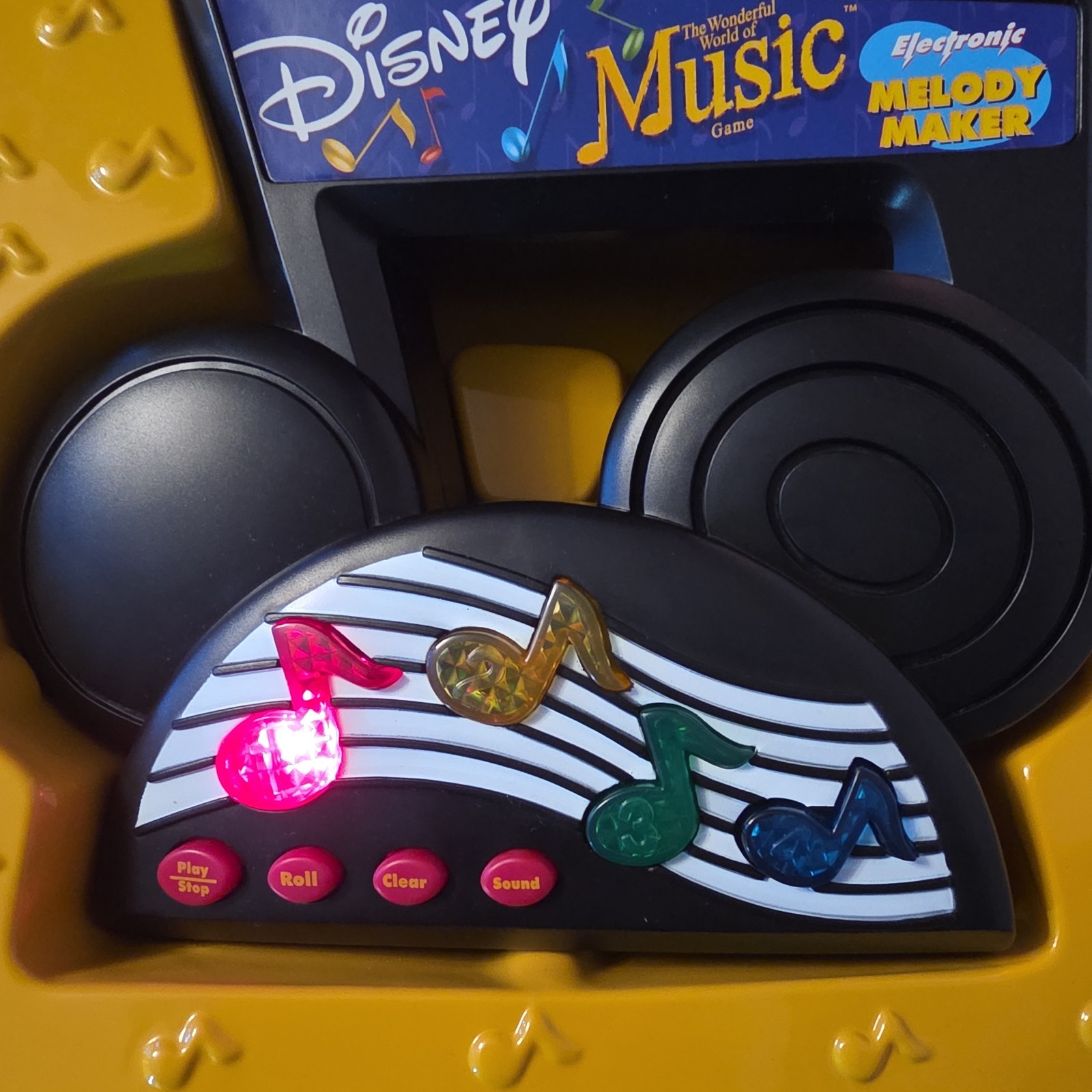 Disney The Wonderful World of Music Game Mattel 2002 Electronic Melody Working