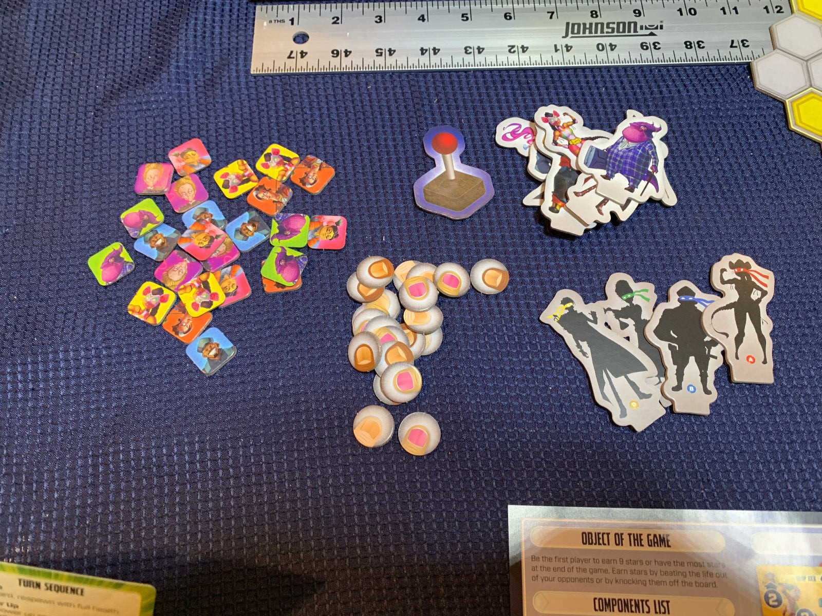 Super Punch Fighter Board Game [ Plaid Hat Games 2018 ] 100% EXCELLENT COMPLETE