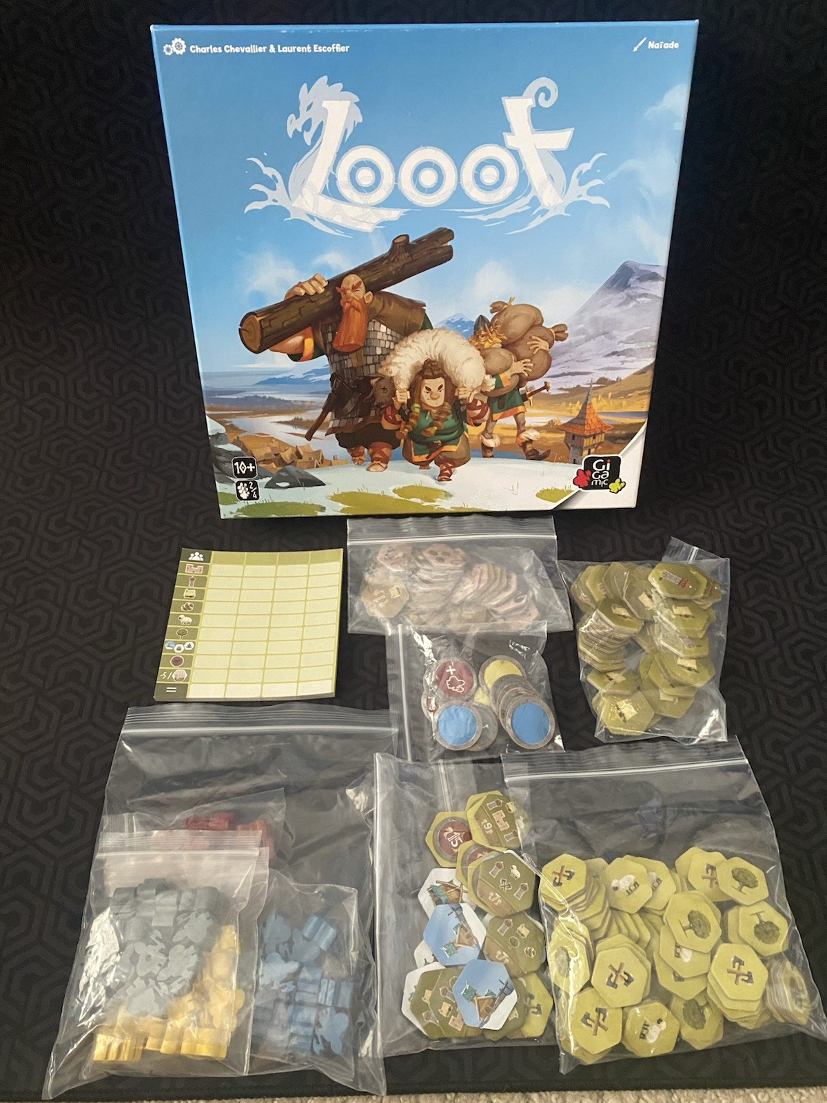 Looot Board Game Fun, Family Game for Kids and Adults Hachette Vikings Norway