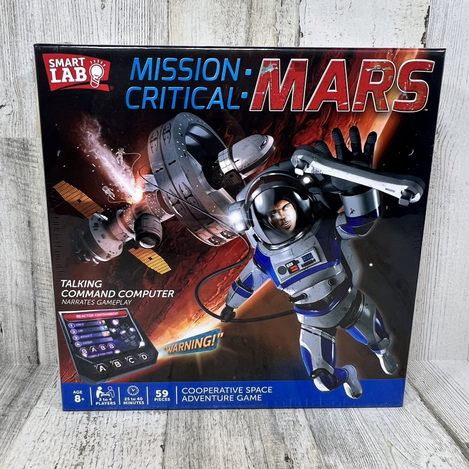 Mission Critical: Mars Cooperative Space Adventure Board Game SmartLab Toys NEW