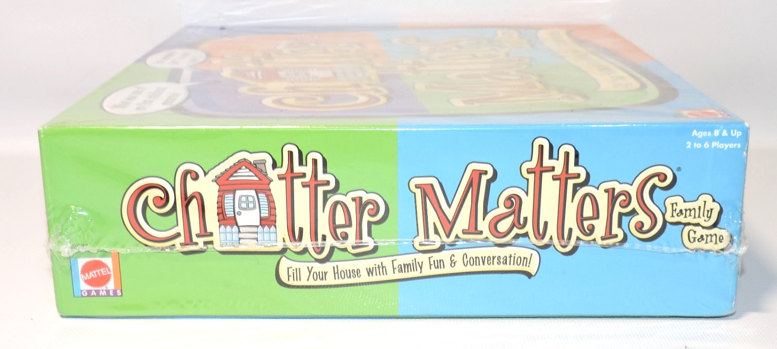 The Chatter Matters Family Fun Game, 2 to 6 Players, Ages 8 and Up, NEW, SEALED