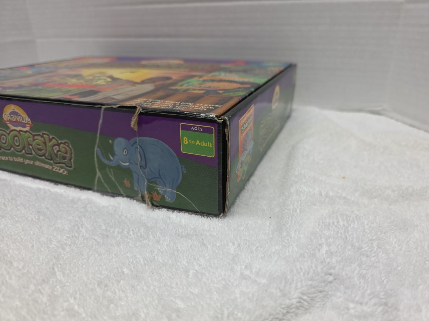 Cranium Zooreka Race to Build Your Zoo! Family Board Game 2006 Complete