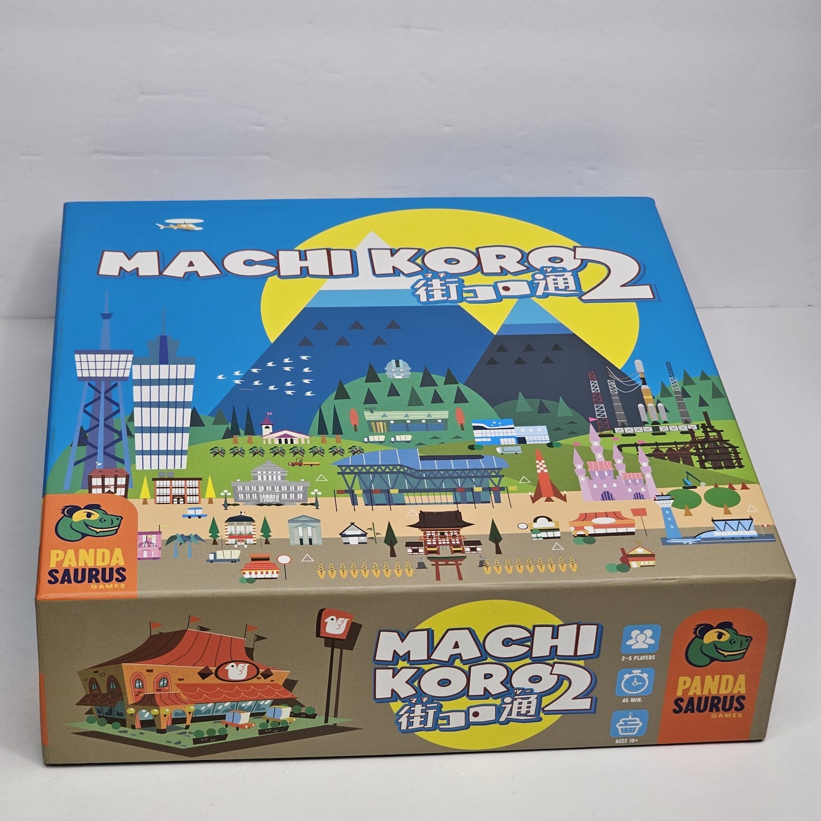 Machi Koro 2 Board Pandasauraus Game Complete