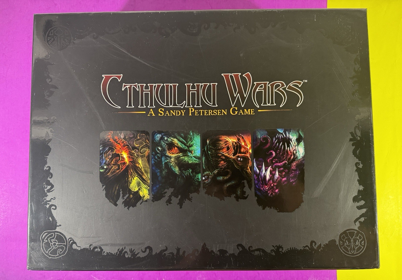 Cthulhu Wars A SANDY PETERSEN Game Kickstarter First Edition 2014 Green Games