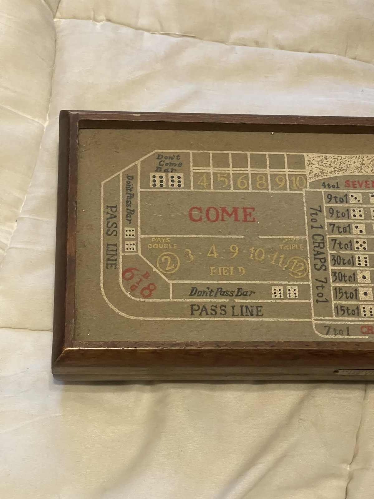 VTG Executive Jewel Box and Game Center Wooden Dice Cards Poker Chips Craps
