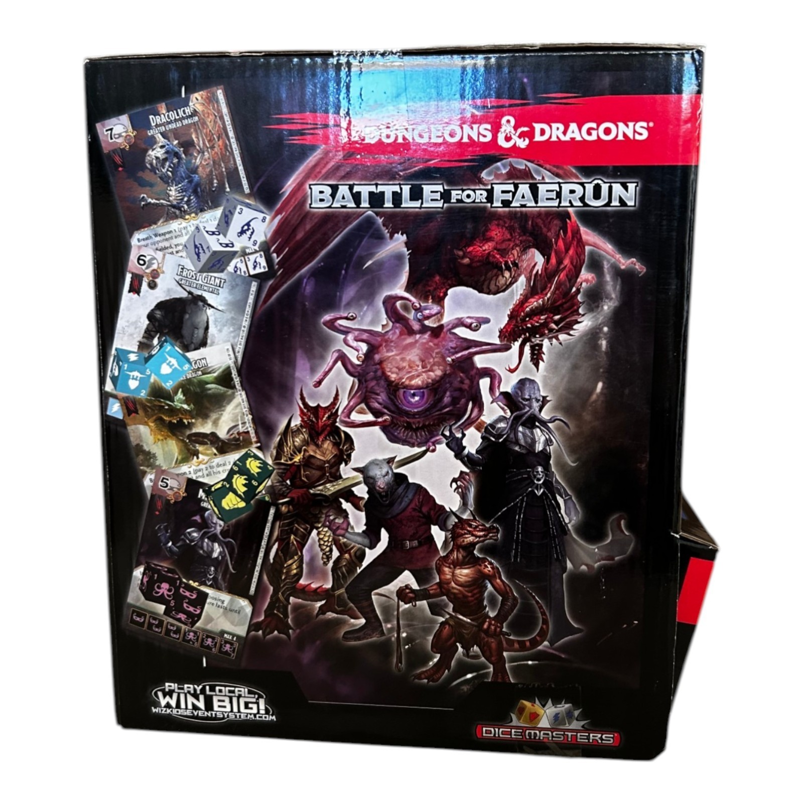 Dice Masters D&D Battle for Faerun Gravity Feed Retail Box complete