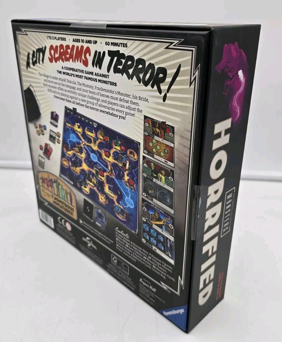 Horrified Universal Monsters Strategy Board Game