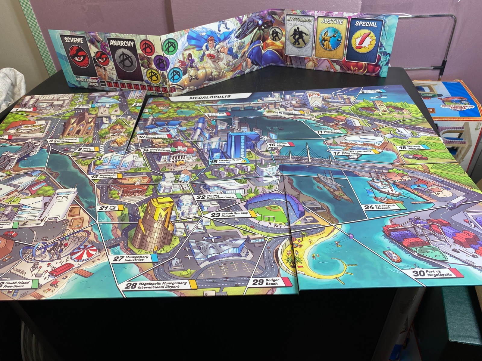 Arcane Wonders core game unpainted Freedom Five Kickstarter Board Game new boxed