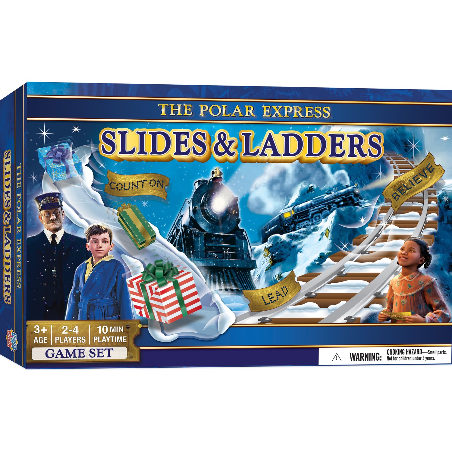 MasterPieces – The Polar Express – Slides and Ladders Board Game