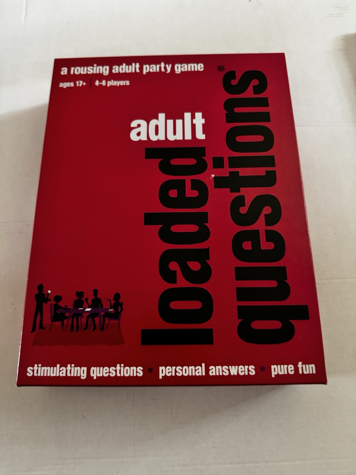 Adult Loaded Questions 2015 Edition Party Card Word Board Game 4-6 Players New