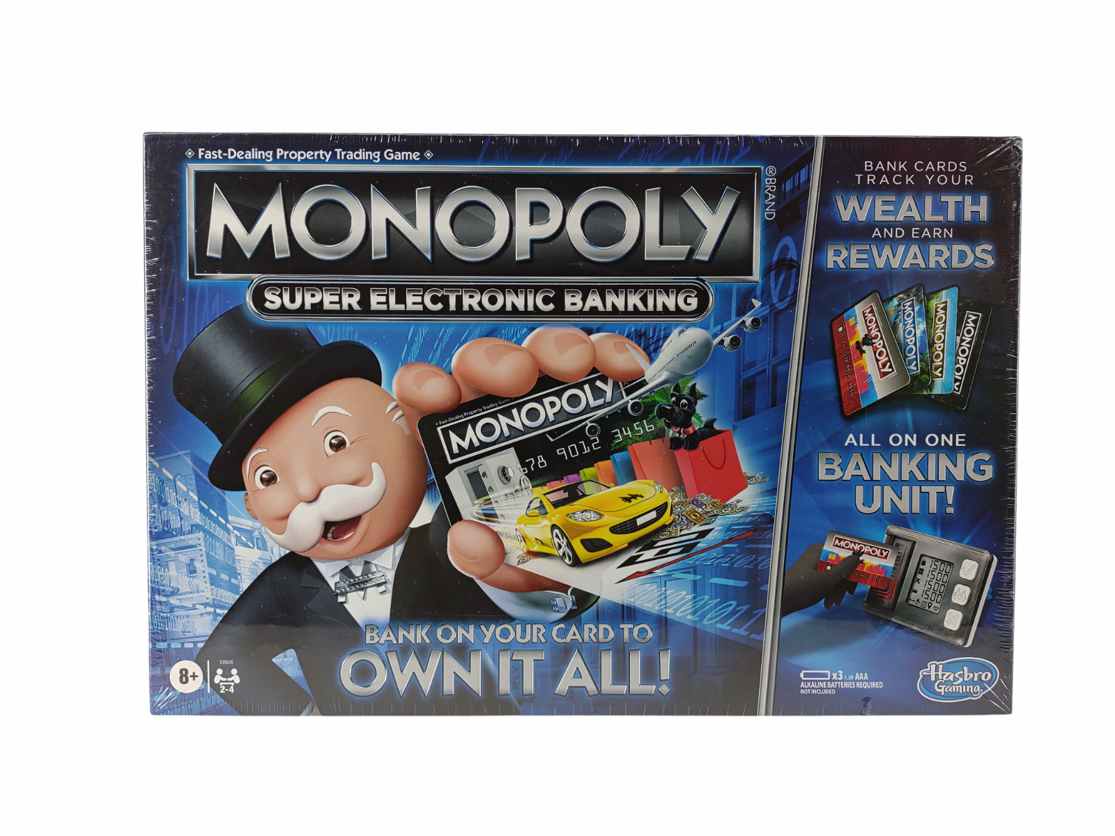 Monopoly Super Electronic Banking Board Game Electronic Banking Unit NEW SEALED