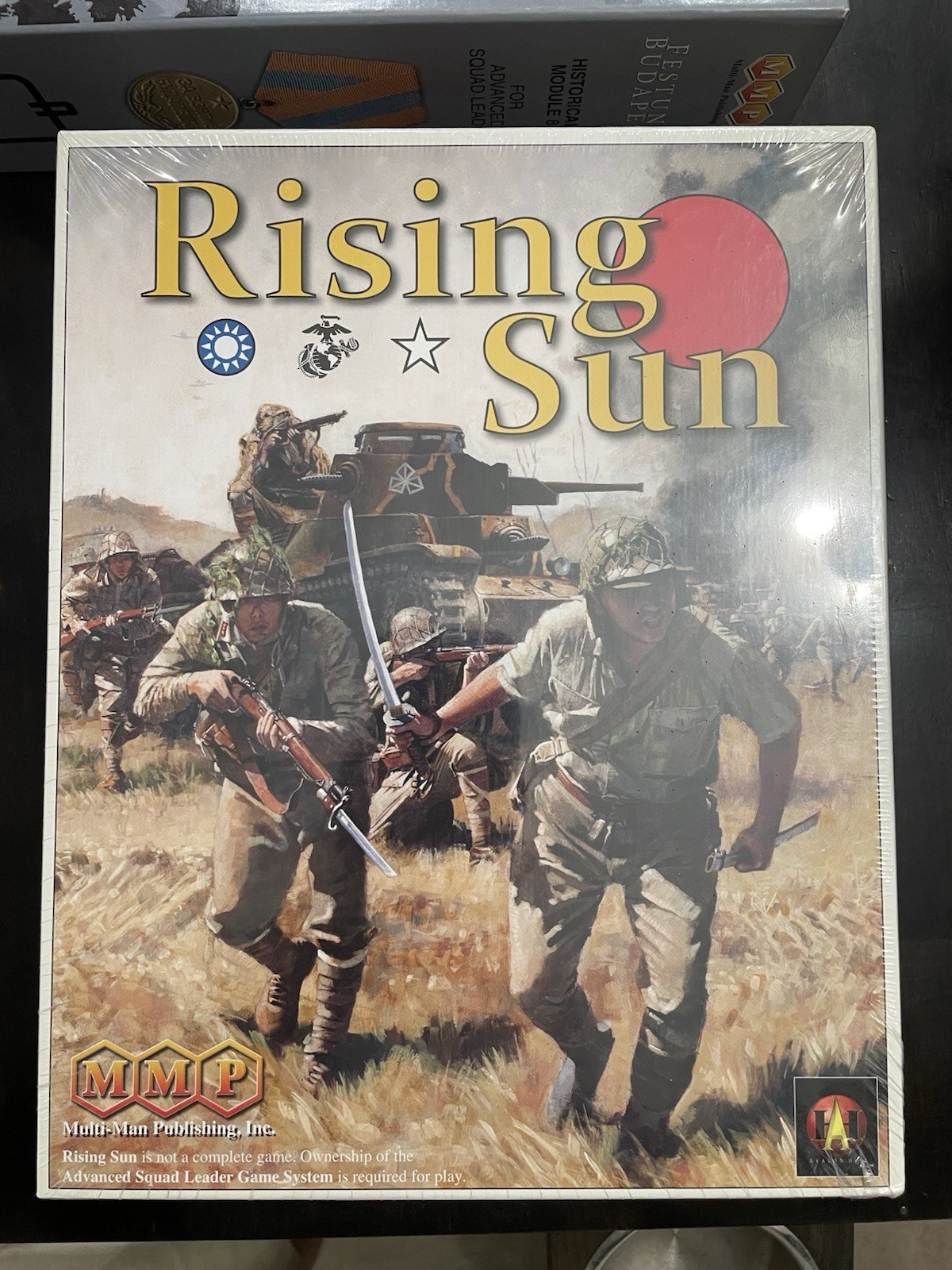 Rising Sun ASL Board Game Multi-man Publishing MMP New Sealed Rare