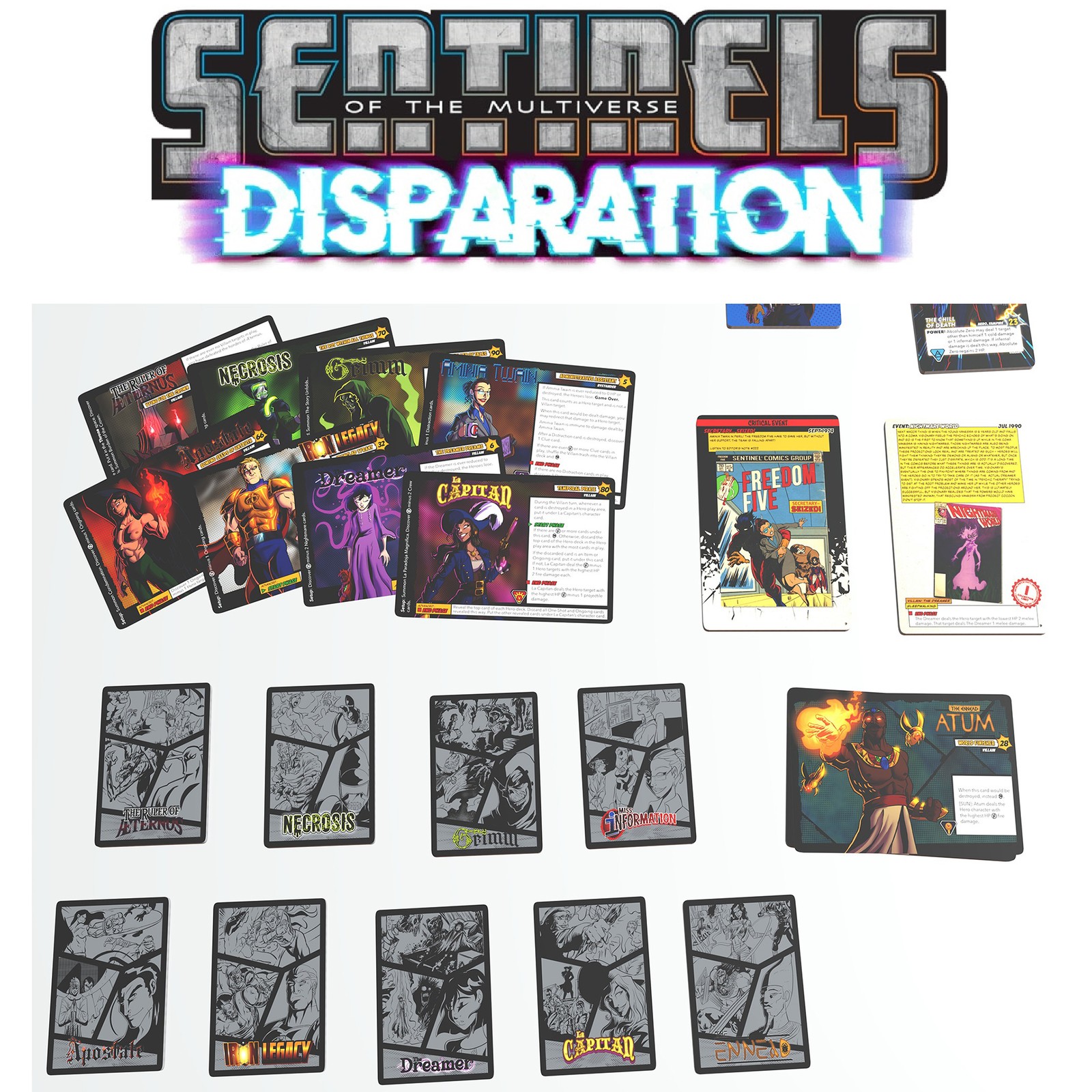 Greater Than Games Sentinels of the Multiverse Disparation Board Game Expansion