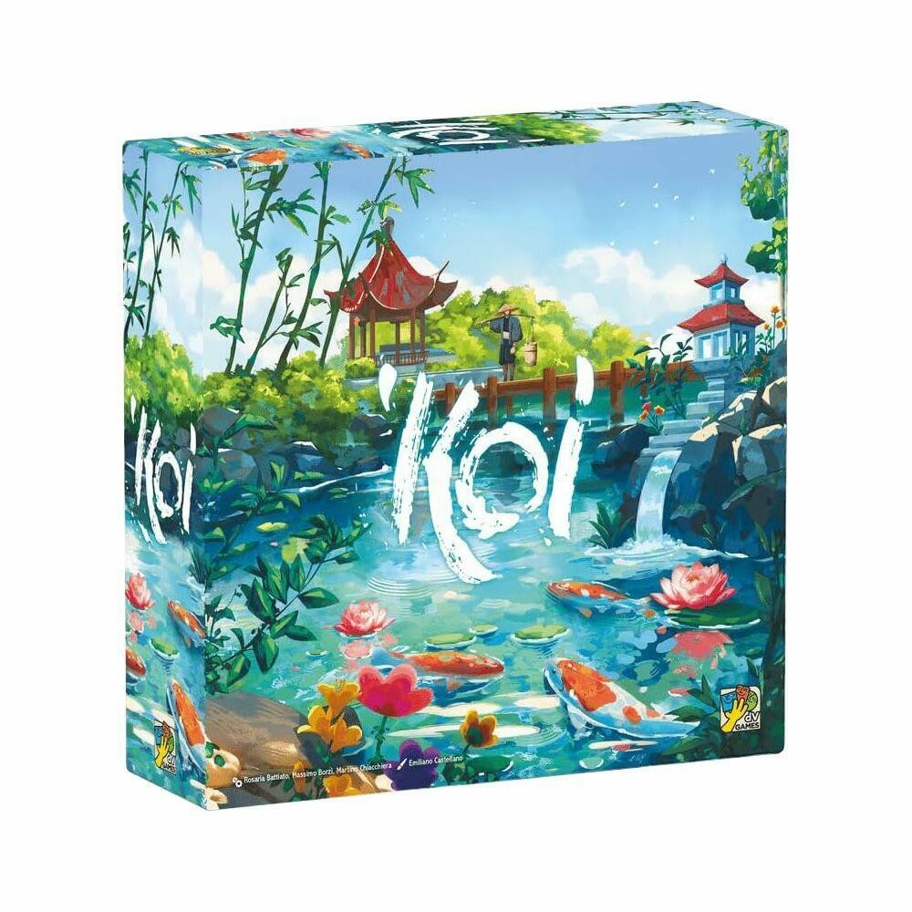 Koi Board Game | Strategic Tile-Placement Pond Builder