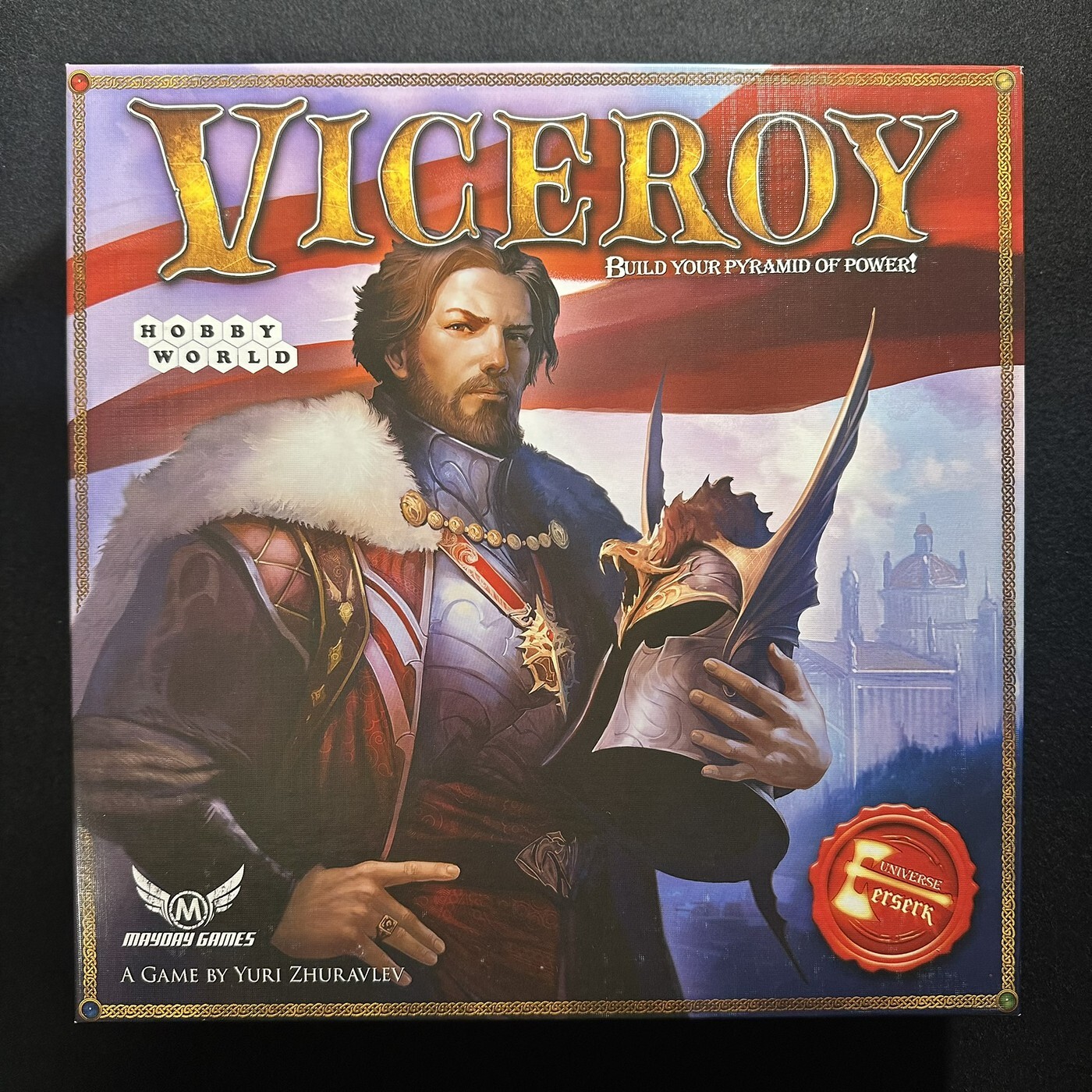 CIB Viceroy Hobby World 2014 Fantasy Card Game Strategy Pyramid Build