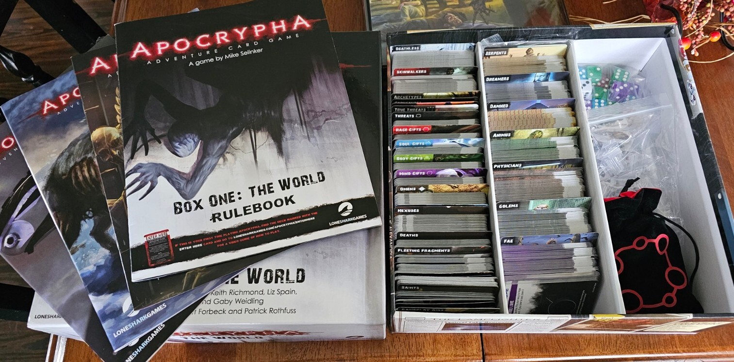Apocrypha: The Living Card Game – Kickstarter Revelation Pledge With EXTRAS!