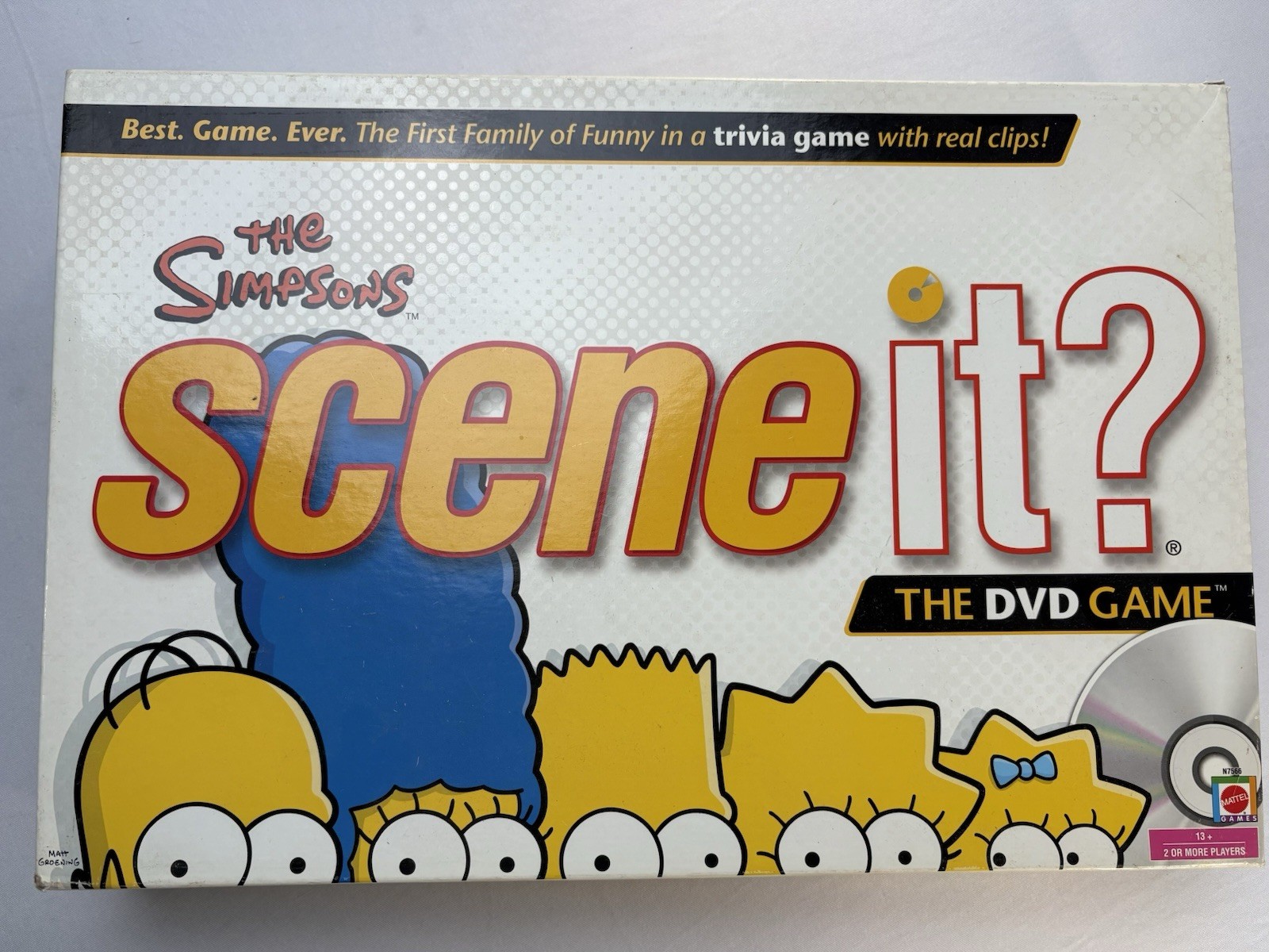 Screenlife The Simpsons Scene It? DVD Trivia Game Movie & TV Theme Complete
