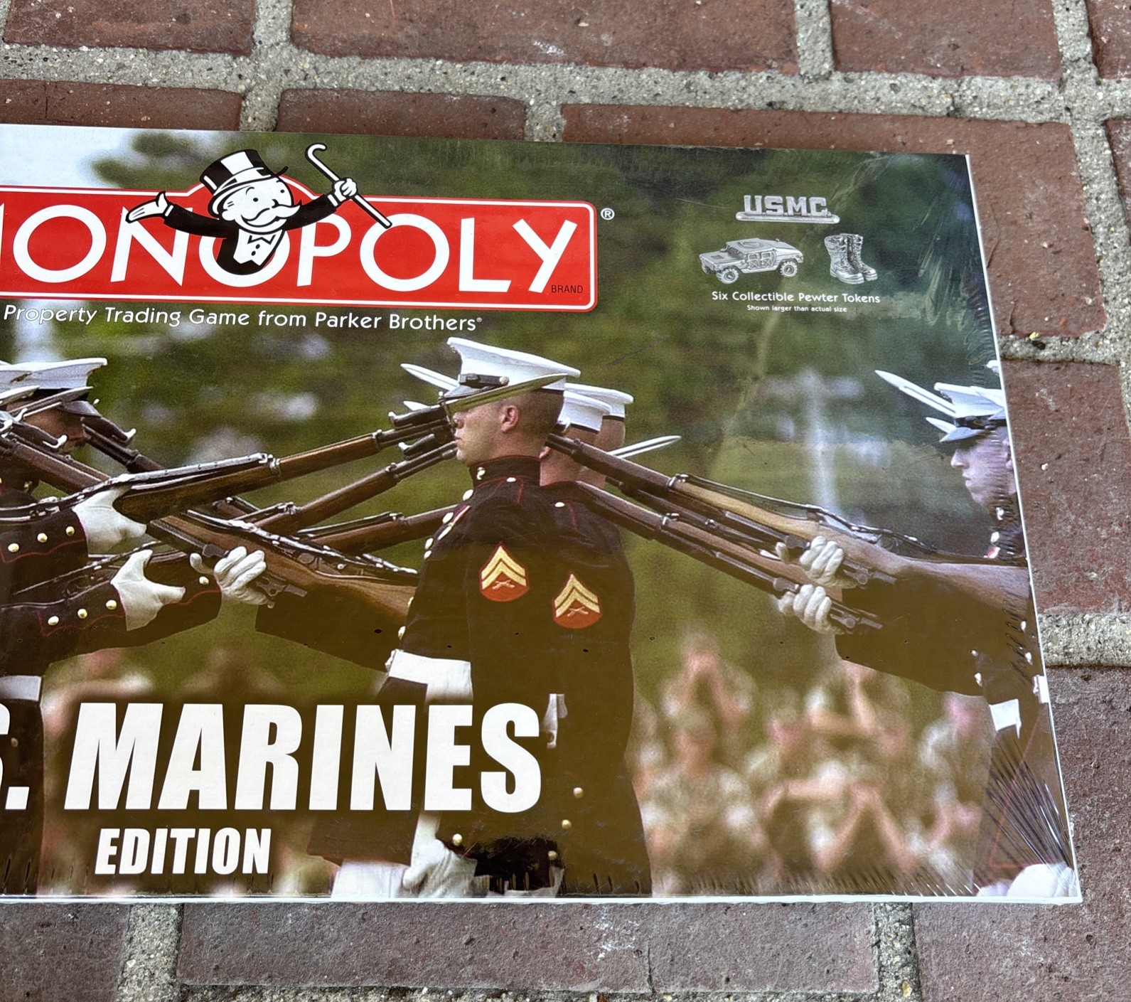 Monopoly US Marines Board Game Military 2005 Collector’s Edition New Sealed