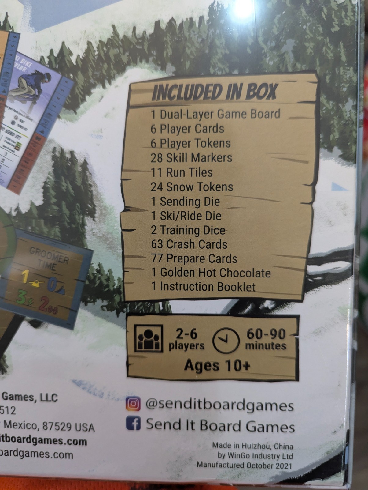 SEND IT! The Snowsports Board Game SEALED 2021