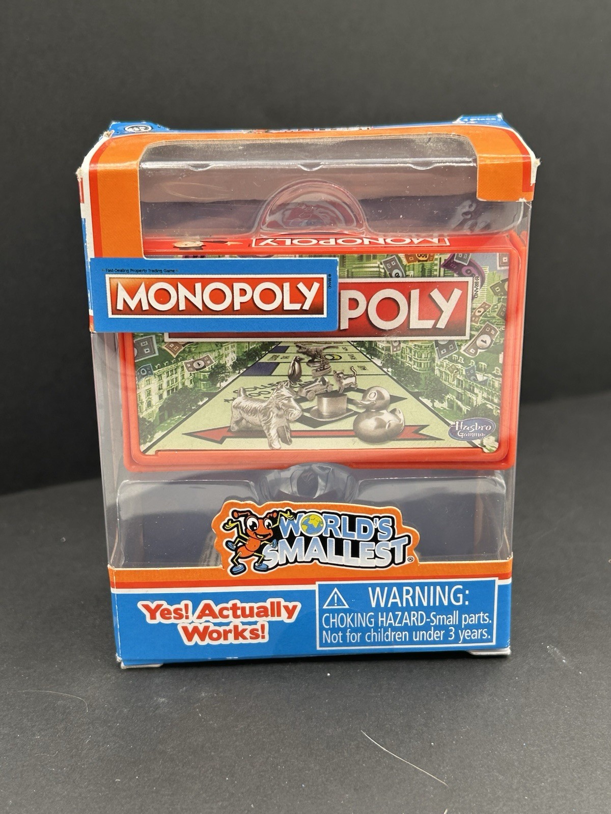Worlds Smallest Monopoly Board Game – Yes! Actually Works! BN Sealed!