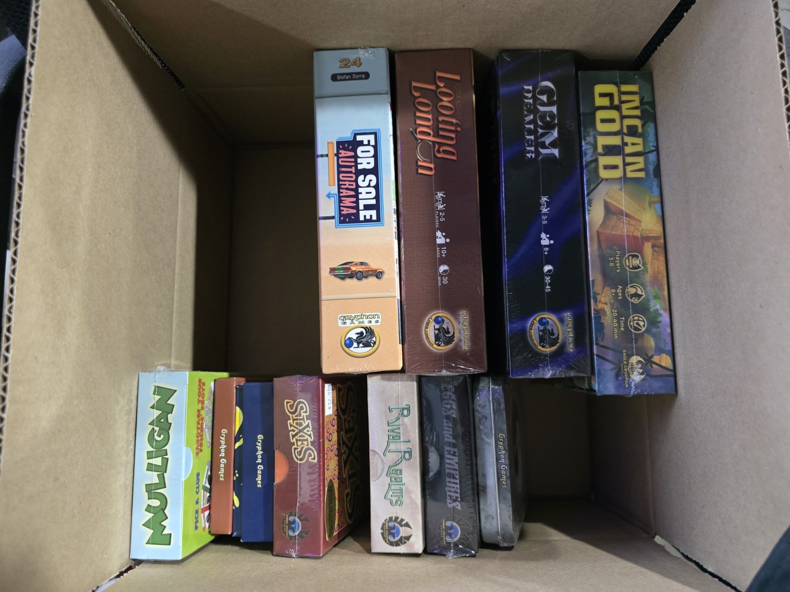 Eagle Gryphon Games Small Box Board Game Bundle Lot 11 Games NEW