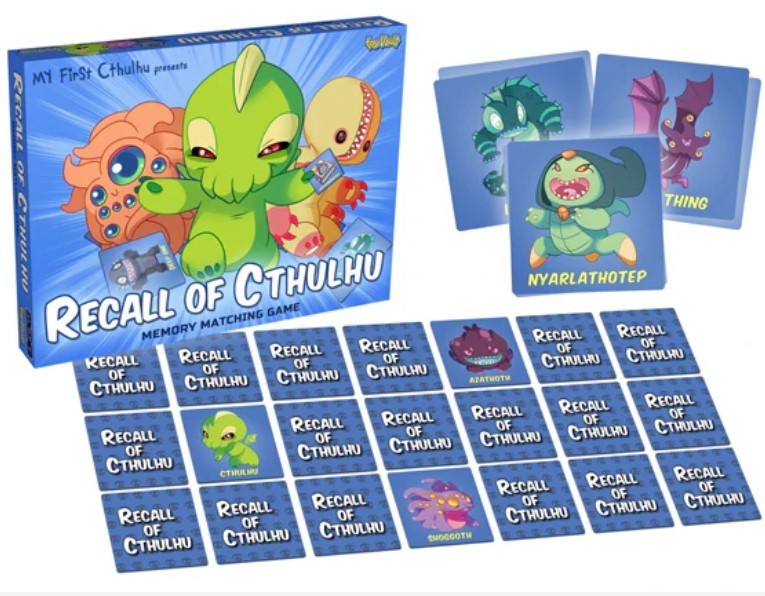 Recall of Cthulhu: A Children’s Memory Matching Game