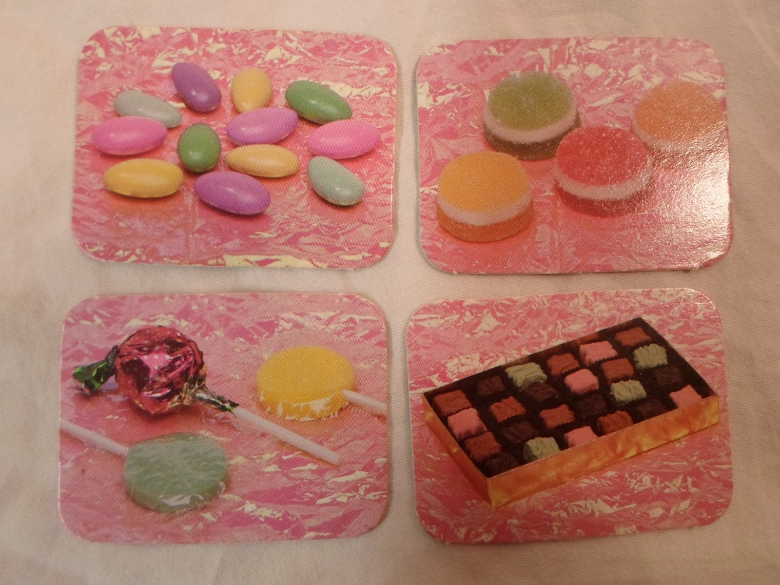 *Replacement Parts* Barbie Dream Date Board Game 1992 *Lot of 4 Candy Gift Card*