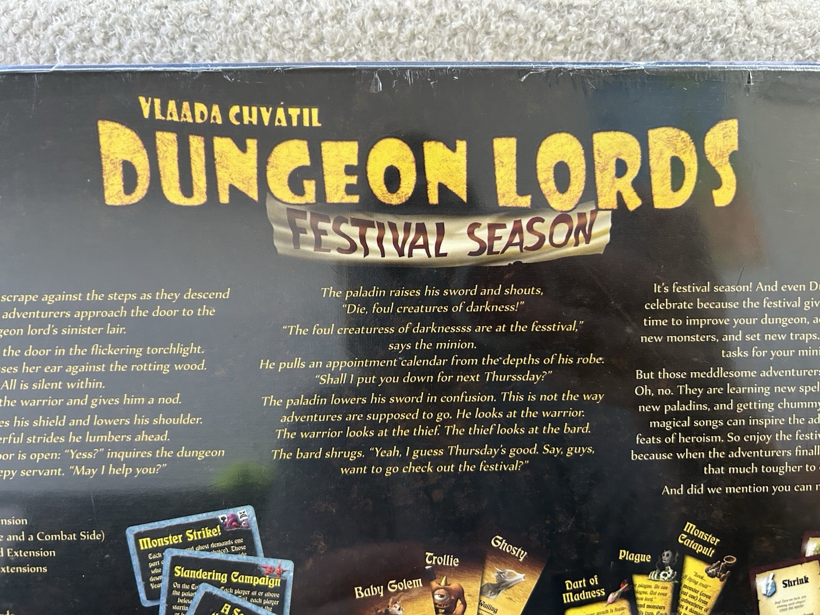 Dungeon Lords: Festival Season Expansion Czech Republic Games Edition