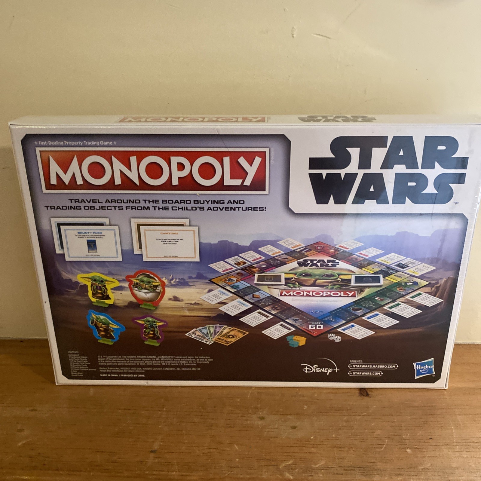 Monopoly Star Wars The Mandalorian Edition Game Baby Yoda Grogu NEW SEALED BOX