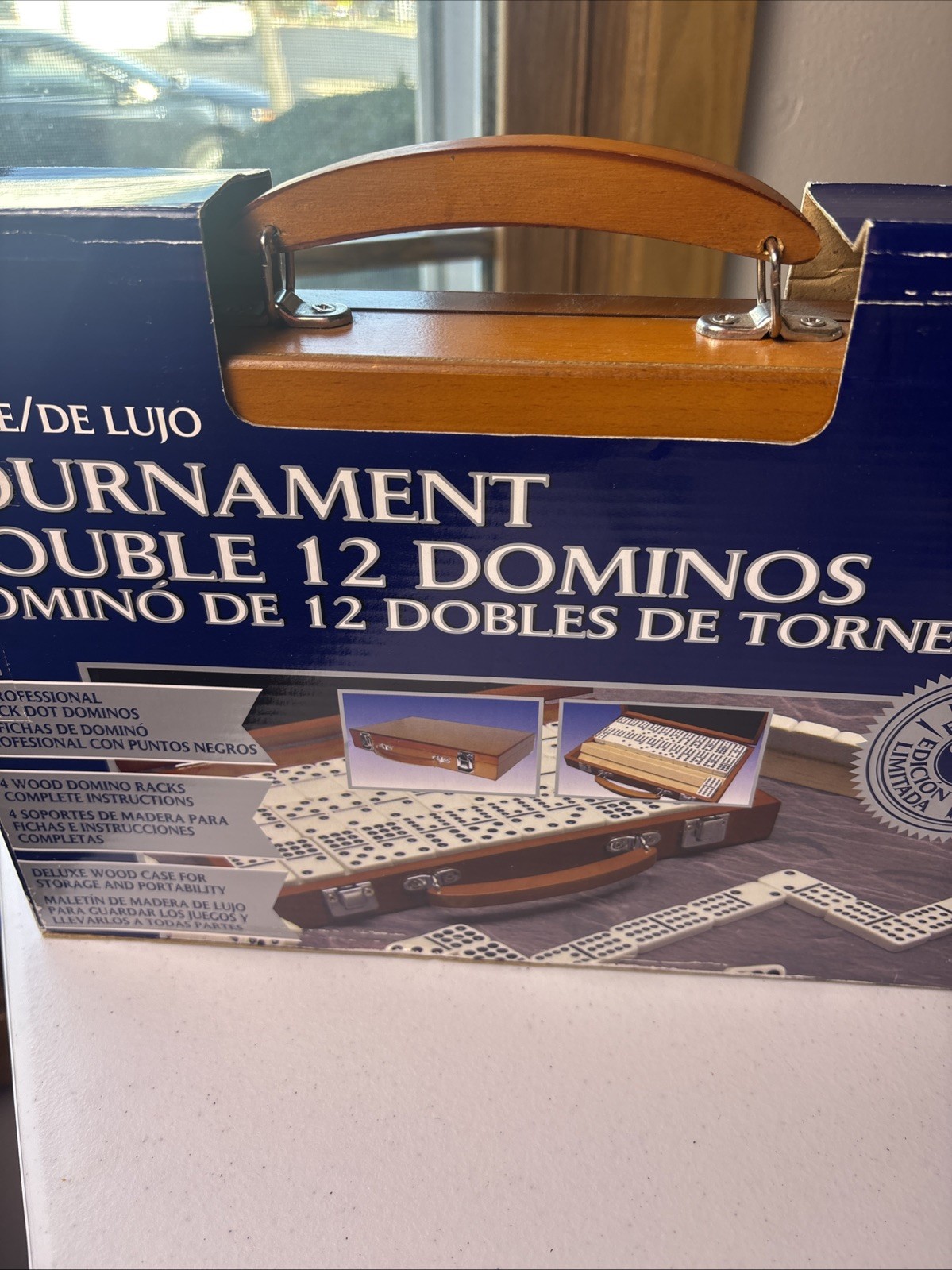 Pavilion Tournament Deluxe Double 12 Dominos Limited Edition. *read