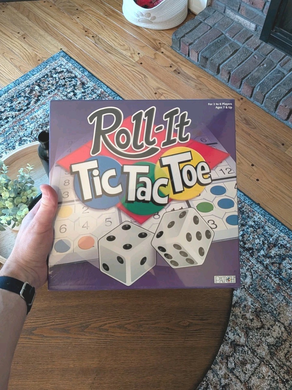 Roll-It Tic Tac Toe Dice Game: Patch Products – Circa 2007 (Brand New)