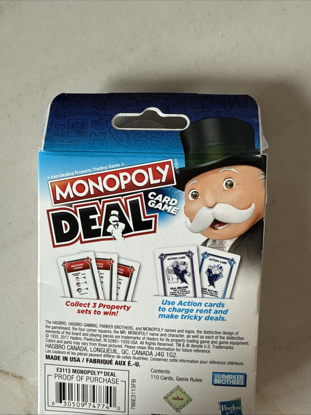 Monopoly Deal Card Game for Kids Ages 8 9 10 11 12 and Up