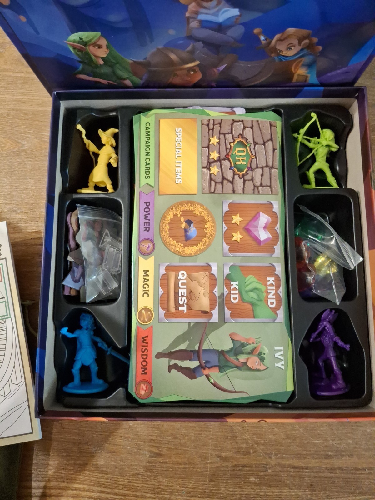 The Quest Kids Cooperative Board Game New Family Game 2 To 4 Players 100% Comple