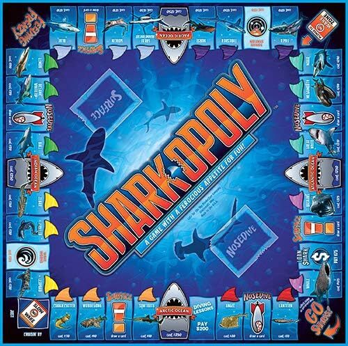 Shark Twist Classic Board Game For 2 To 6 Players Fun For Ages 8 And Up