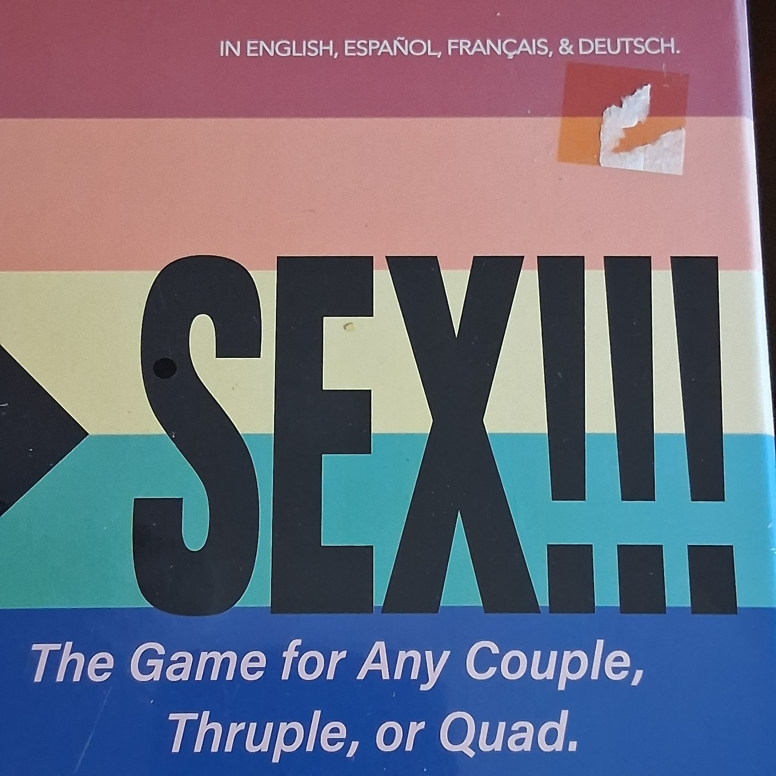 Sex!!! Board Game • Juego de mesa • Jeu de société • Brettspiel”