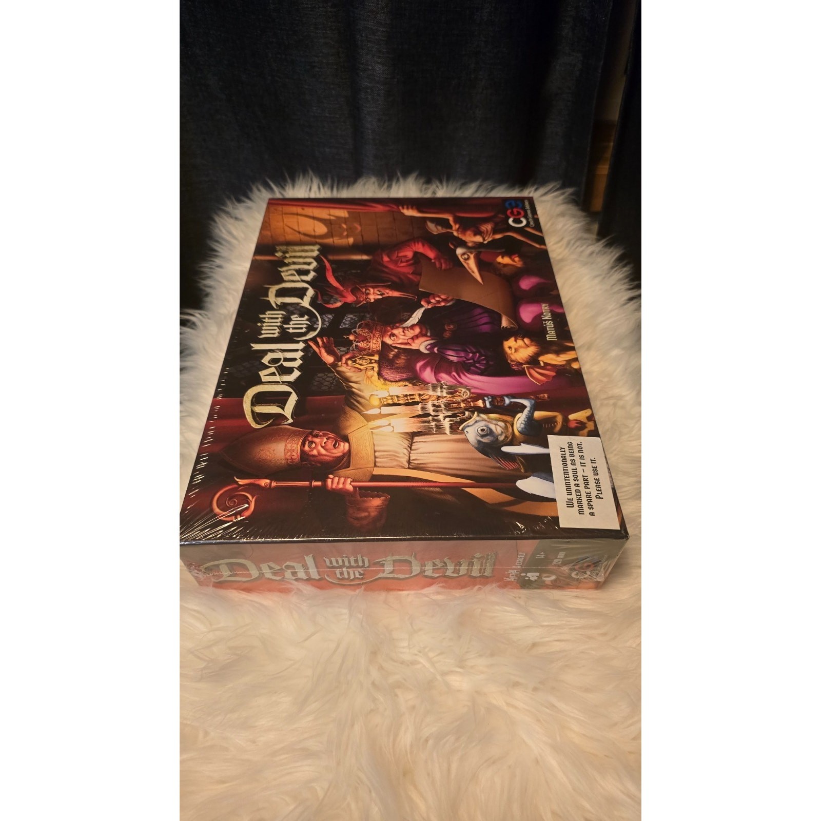 Deal with the Devil Board Game New Sealed Czech Games Edition Asymmetrical Euro
