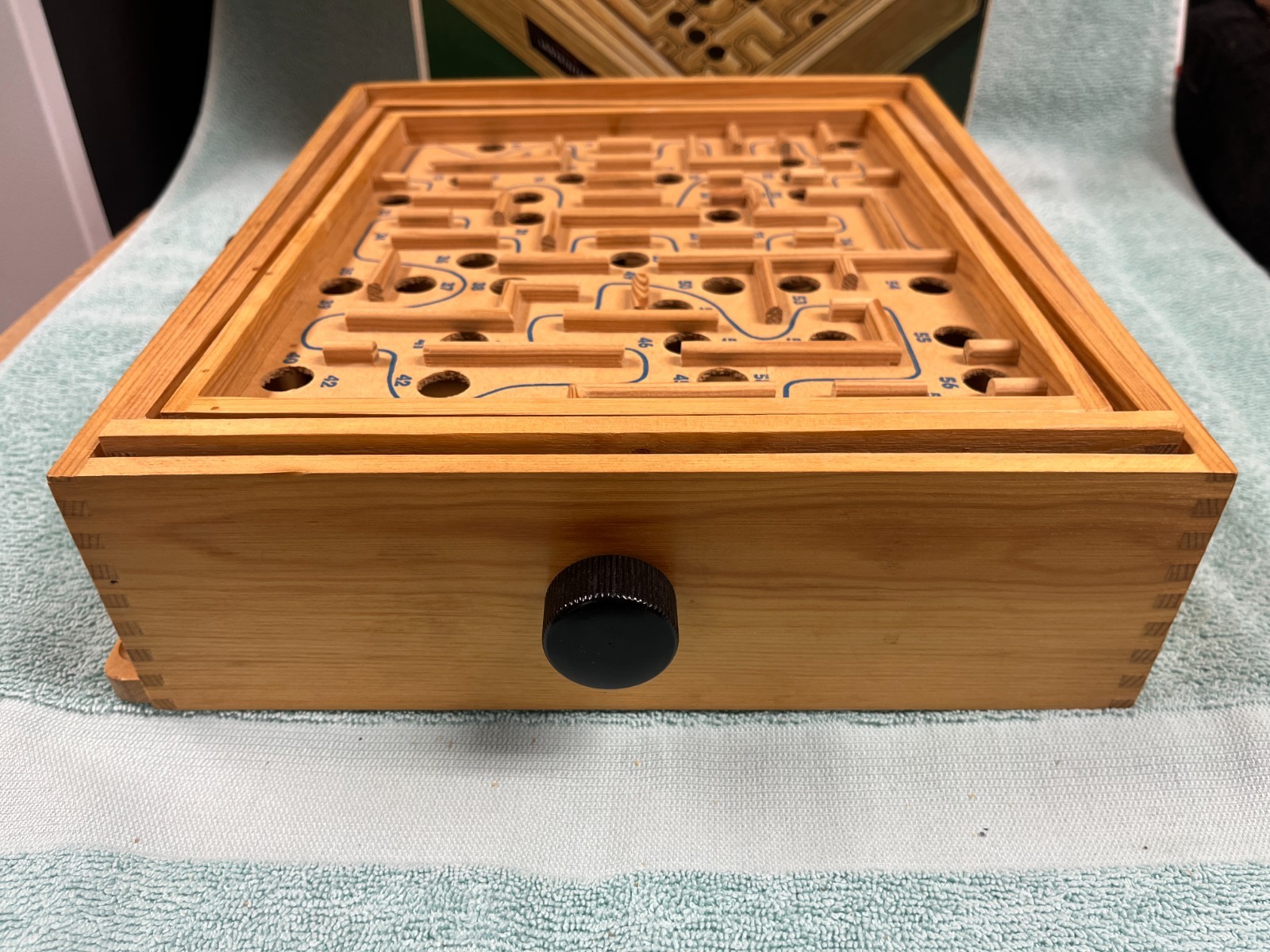 Brio Labyrinth Wooden Maze Game Model 31804 with Original Box & Balls Sweden