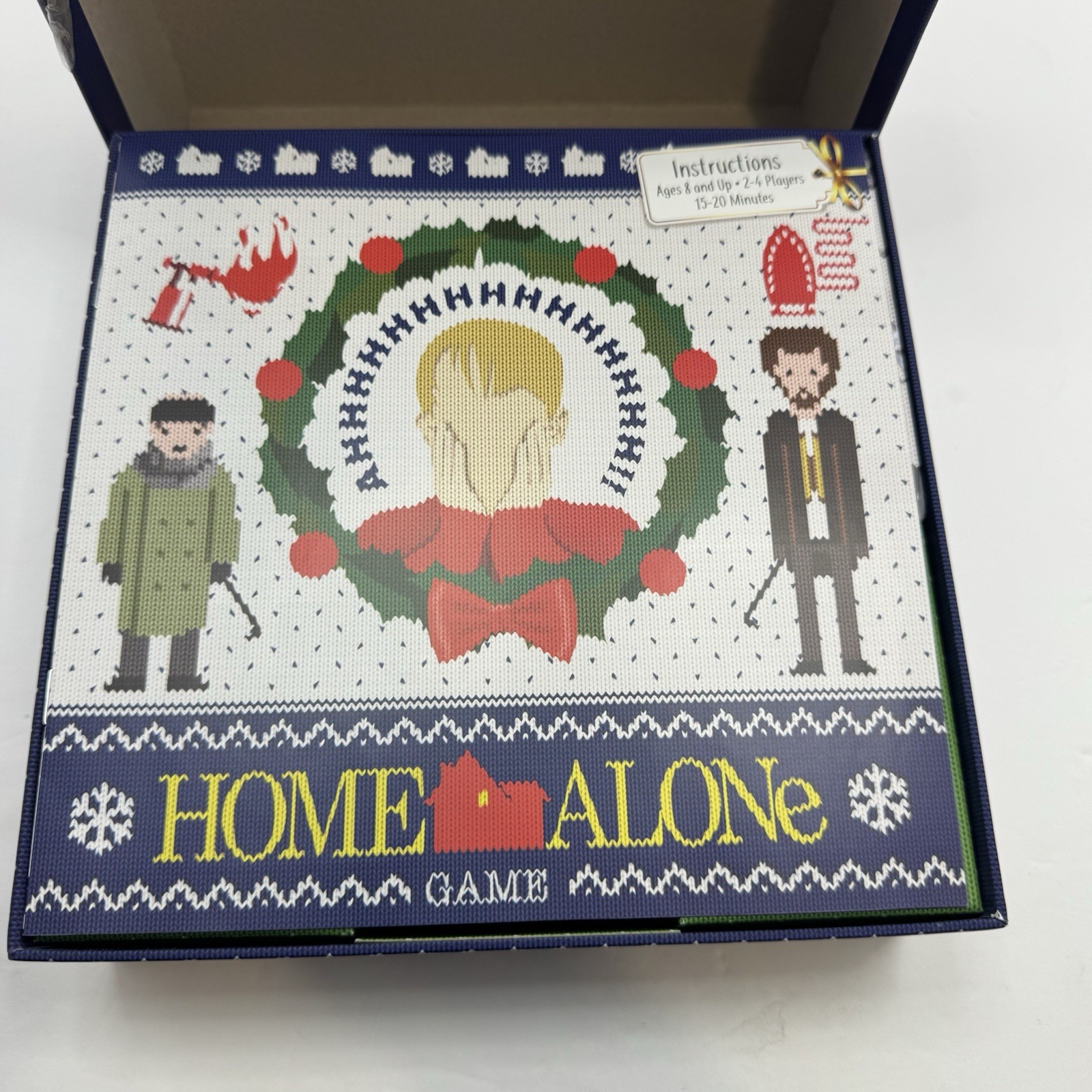 Home Alone Board Card Game Merry Christmas Open Box